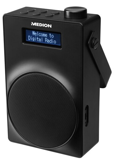 MEDION 50059899 radio Portable Analog & digital Black