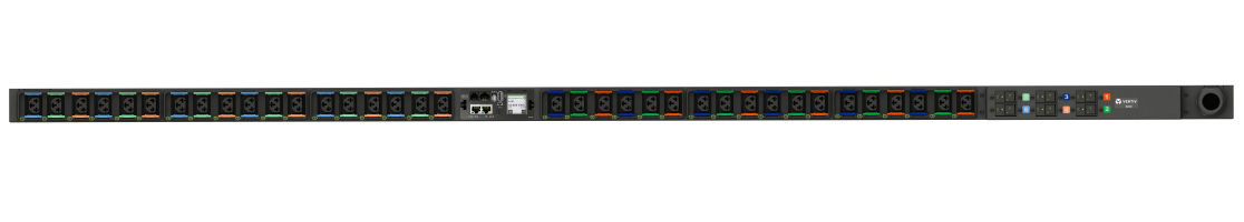 Vertiv MNR5MGW1-36CF13-3PS56B0A10-S-A power distribution unit (PDU) 36 AC outlet(s) 0U Black