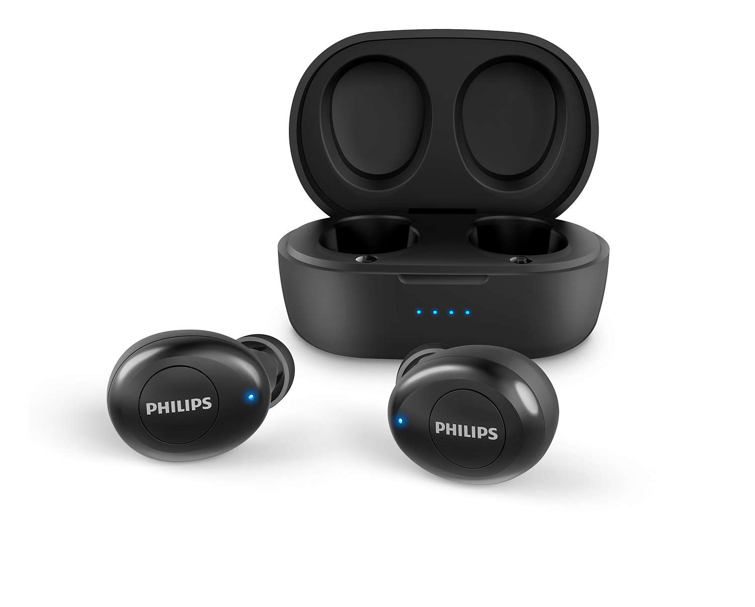 Philips 2000 series TAT2205 Wireless Bluetooth Earphones with Charging Case - Black – image 5