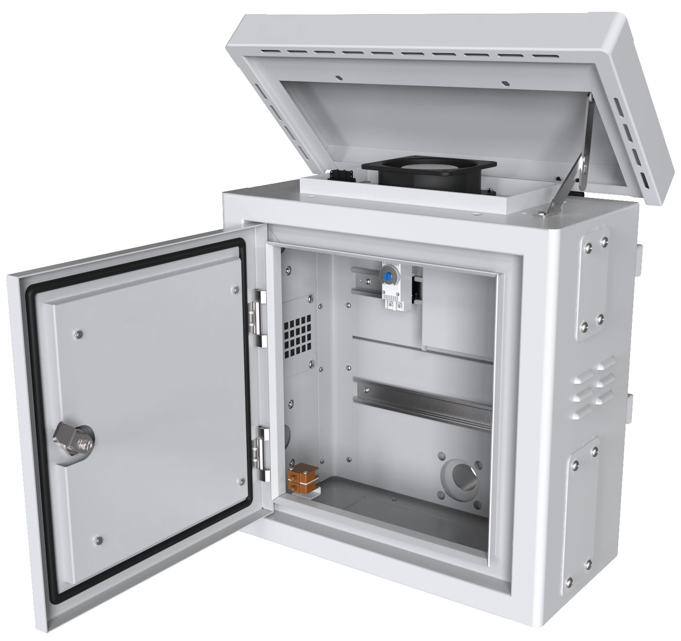 Lanview RCCTV001 rack cabinet 0U White – image 3