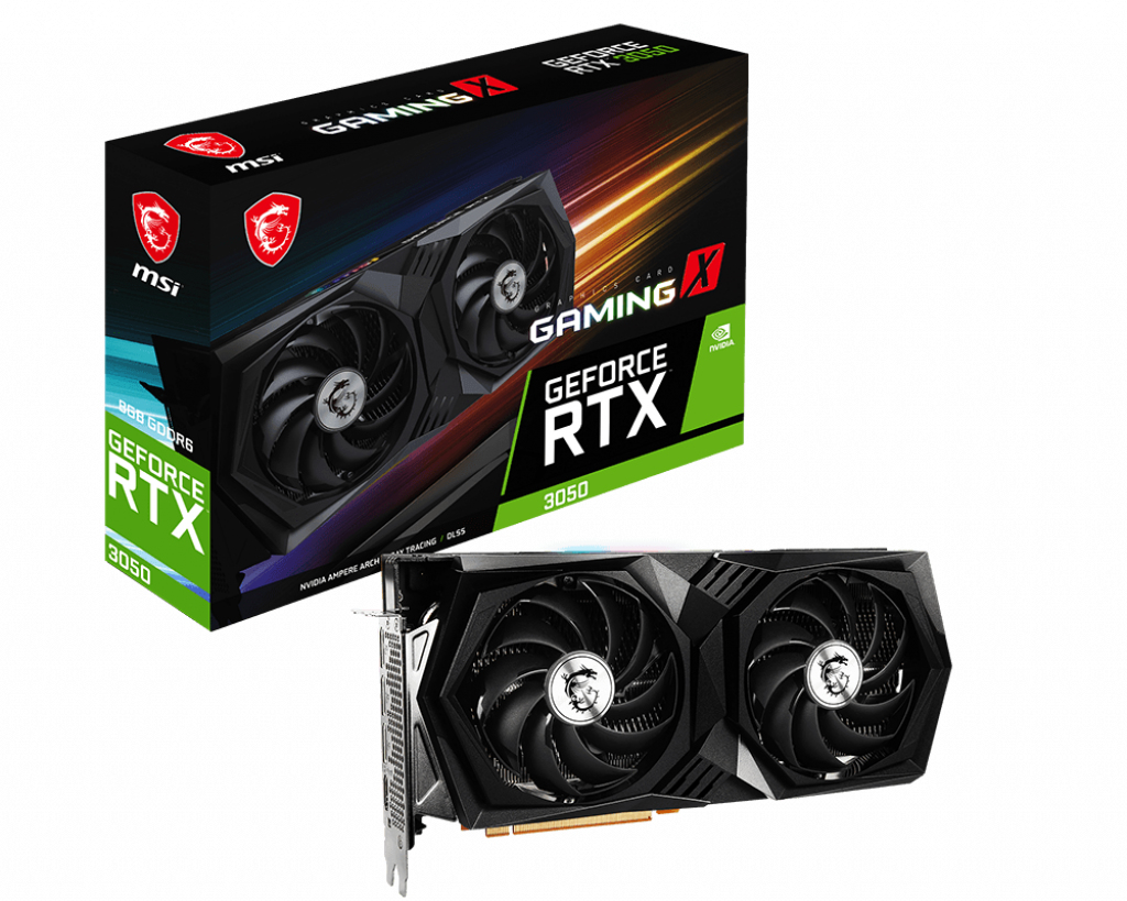 MSI GEFORCE RTX 3050 GAMING X 8G