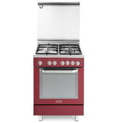De’Longhi DEMR-664 Freestanding cooker Electric Gas Red