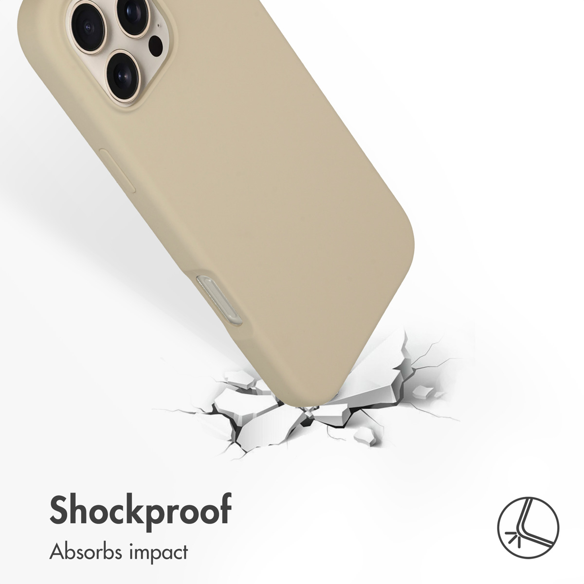 Accezz SH00075947 mobile phone case Beige – image 4