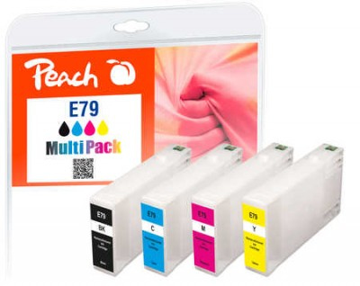 Peach PI200-651 ink cartridge 4 pc(s) Black, Cyan, Magenta, Yellow
