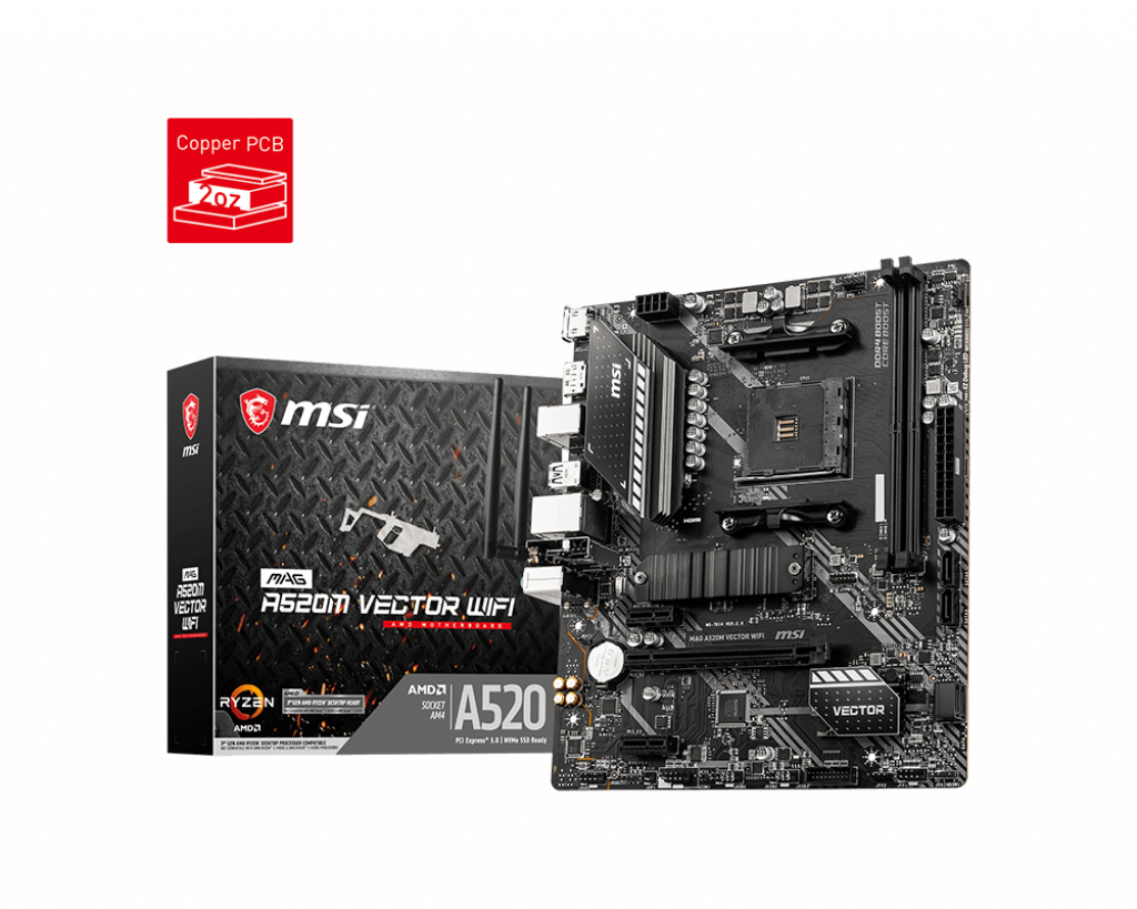 MSI A520M VECTOR WIFI – image 1