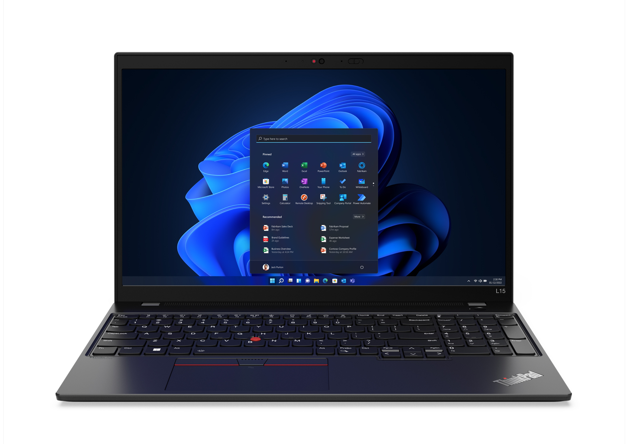 Lenovo ThinkPad L15 AMD Ryzenâ„¢ 7 PRO 5875U Computer portatile 39,6 cm (15.6") Full HD 16 GB DDR4-SDRAM 512 GB SSD Wi-Fi 6