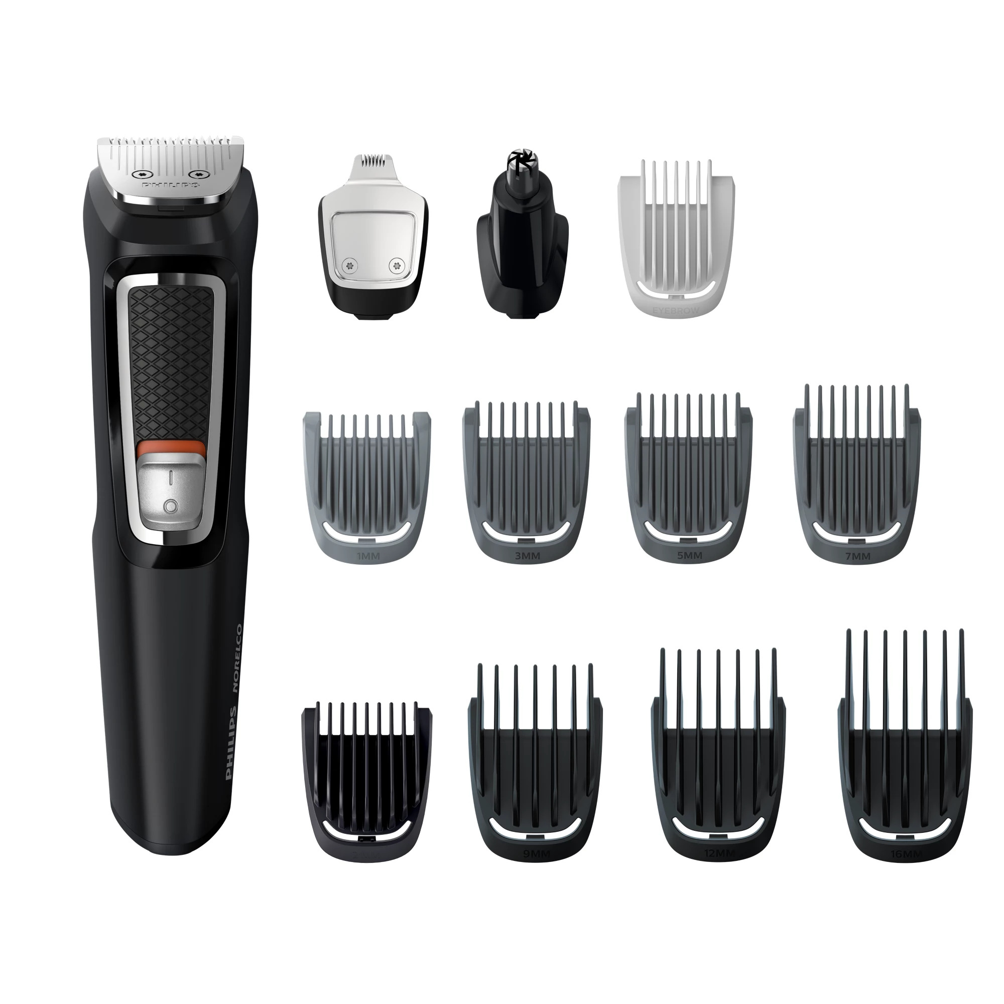 Philips MULTIGROOM Series 3000 MG3770/40 hair trimmers/clipper Black 9 Nickel-Metal Hydride (NiMH)