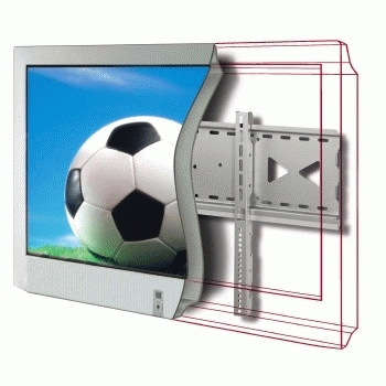 Hama "Fix" Plasma and LCD Wall Bracket, silver – image 2