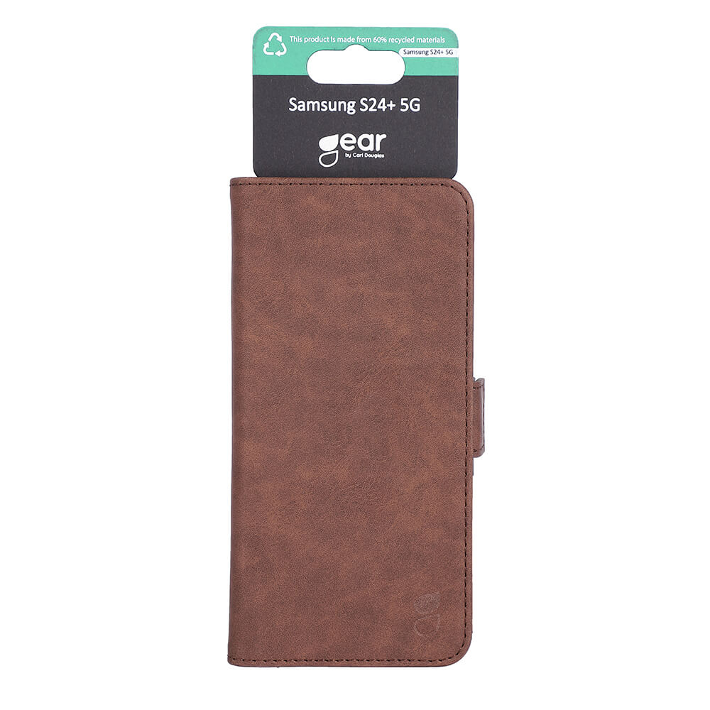 Gear Wallet Case 3 Card Slots Brown - Samsung S24+ – image 2