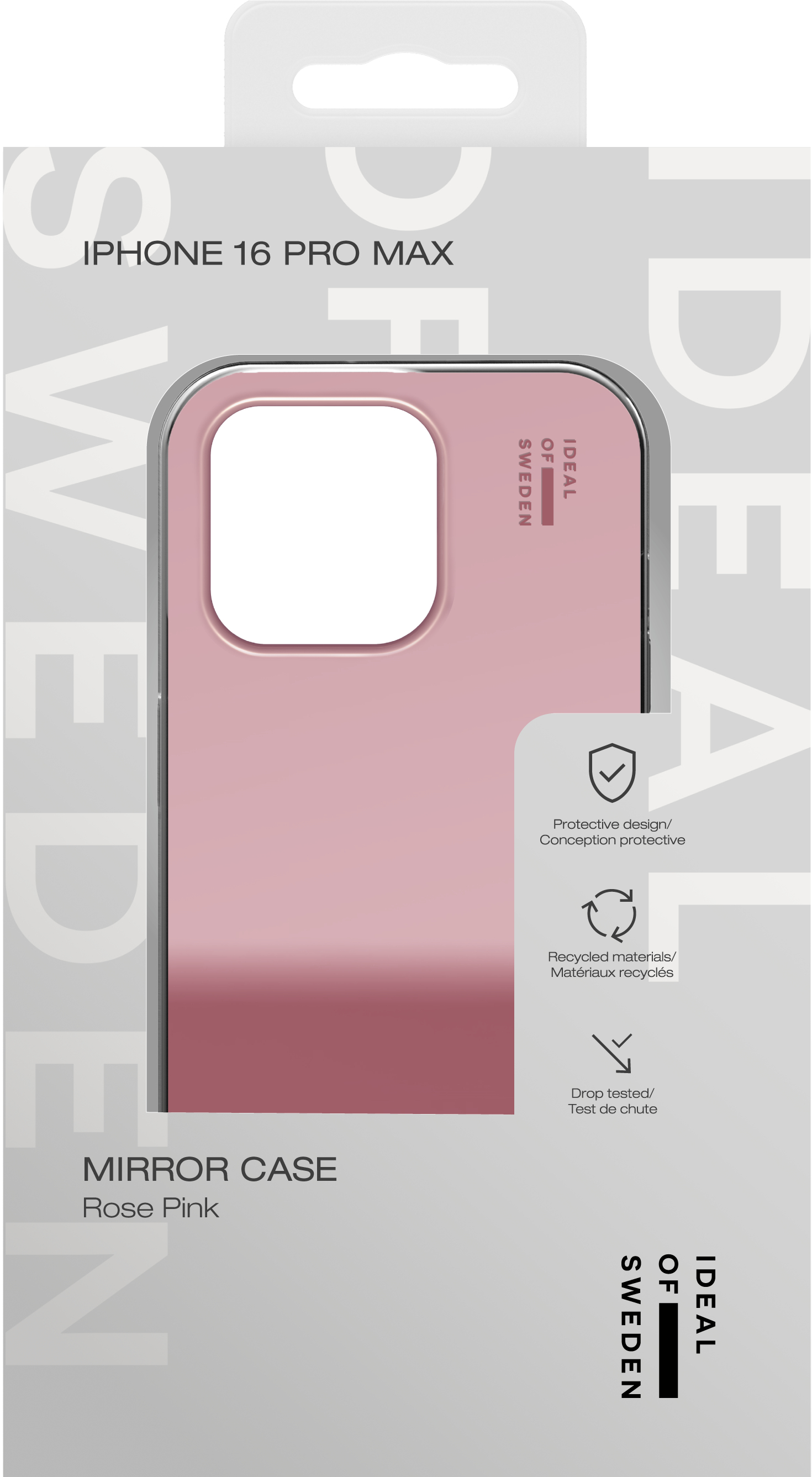 iDeal of Sweden Mirror Case iPhone 16 Pro Max Mirror Rose Pink – image 4