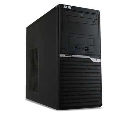 Acer Veriton M VM4640G–MI64 Intel® Core™ i3 i3-6300 4 GB DDR4-SDRAM 1 TB HDD Windows 7 Professional Desktop PC Black image 3