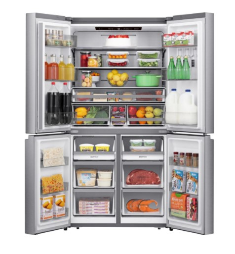 Gorenje NRM918FUX side-by-side refrigerator Freestanding – image 2