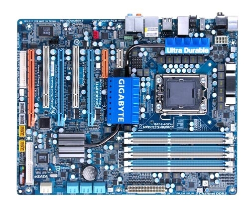 GIGABYTE GA-EX58-UD4P motherboard Socket B (LGA 1366) ATX