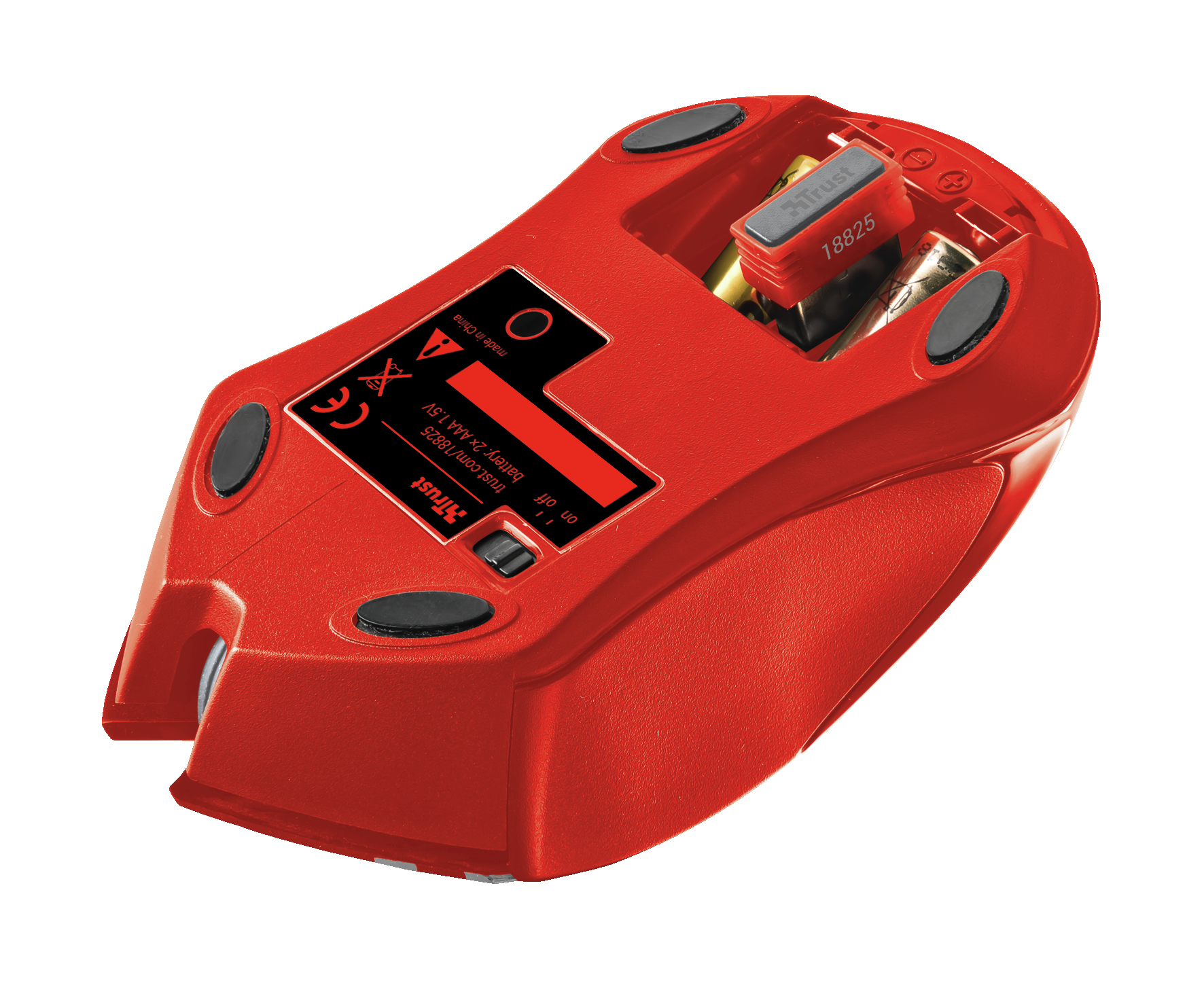 Trust 18825 mouse Office Ambidextrous RF Wireless – image 4