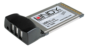 Lindy 3 Port USB Card