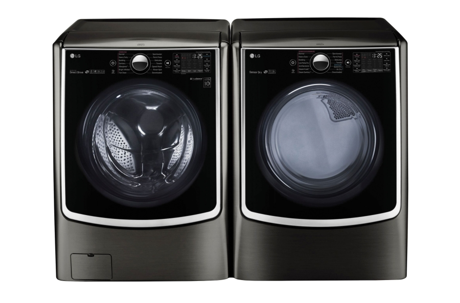 LG WM5005HKA washing machine Front-load 1300 RPM Black – image 4