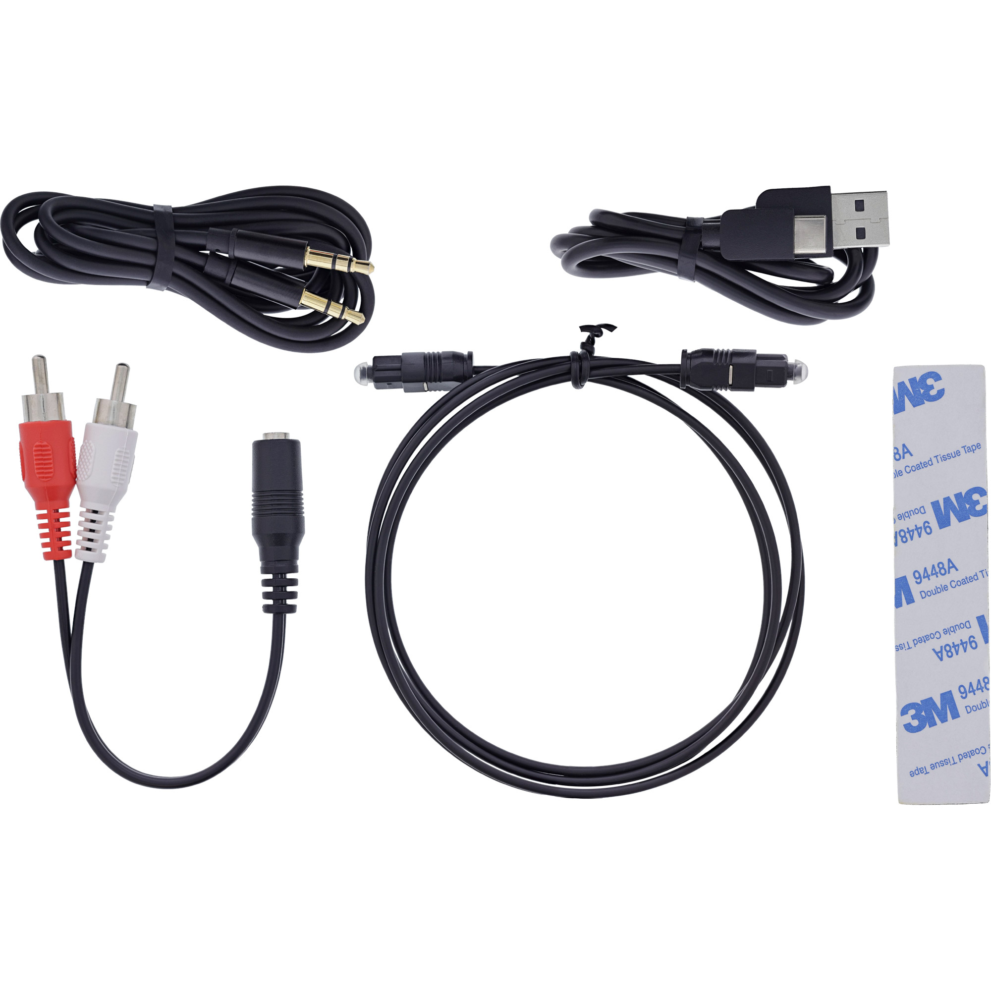 InLine 99152I wireless audio transmitter AUX + USB Black Built-in display – image 5