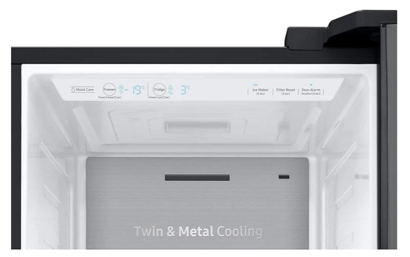 Samsung RS68N8241B1 side-by-side refrigerator Freestanding – image 8
