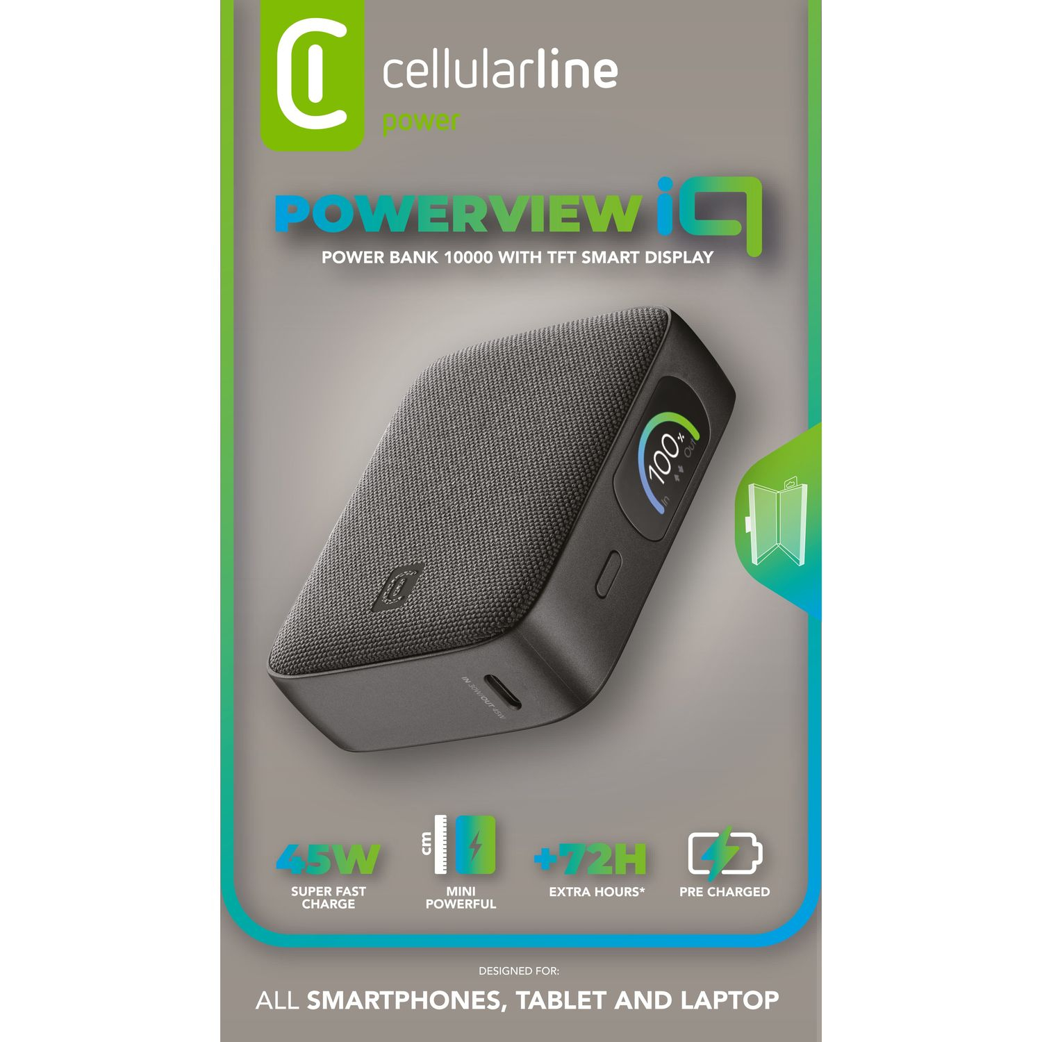 Cellularline PowerView IQ Power Bank 10.000 – image 2