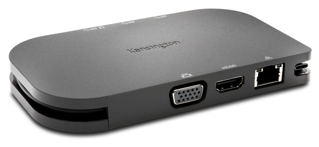 Kensington SD1600P USB-C 5Gbps Mobile Dock w/ Pass-Through Charging - 4K HDMI or HD VGA - Windows/Chrome/macOS – image 1