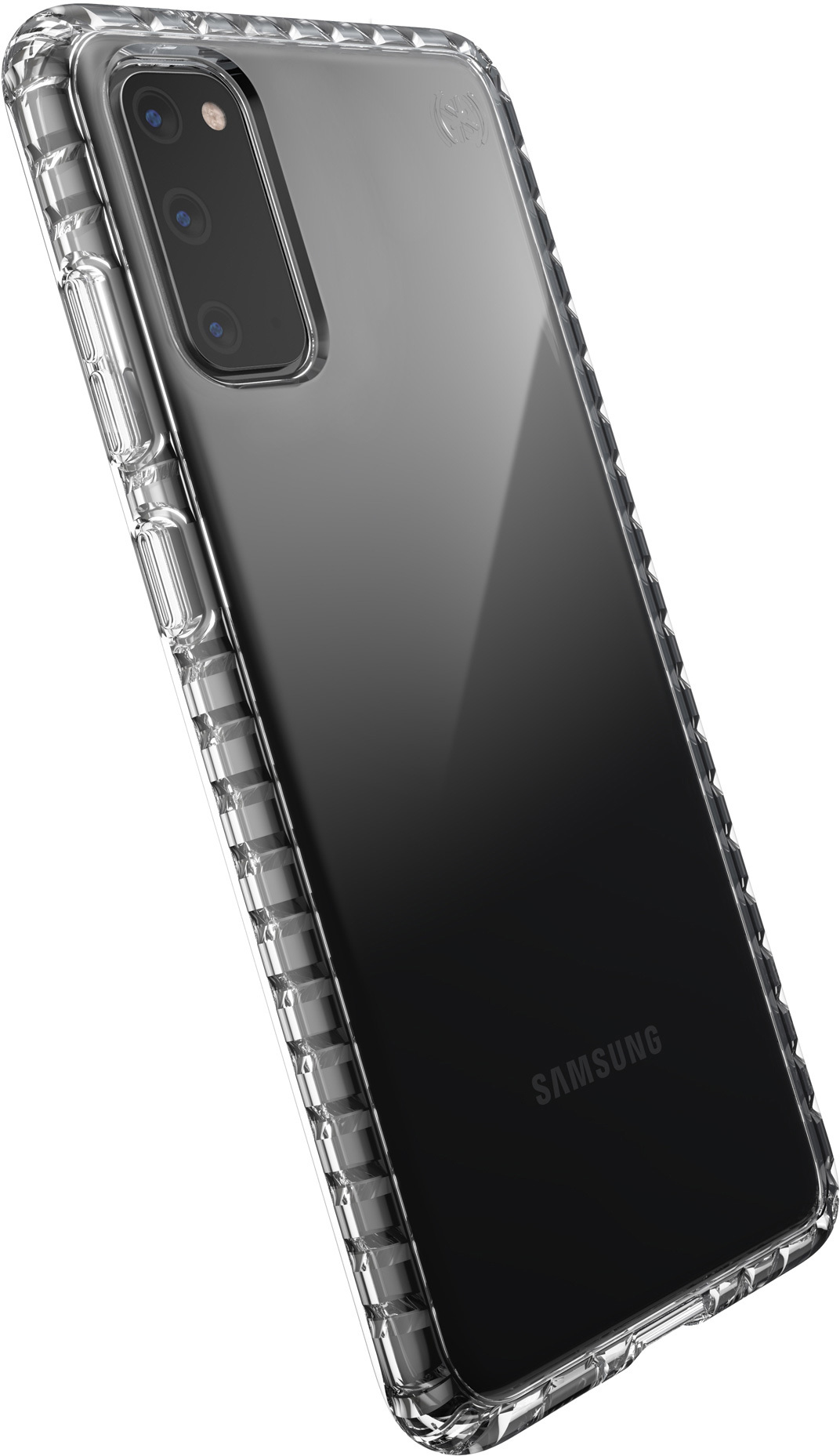 Speck Presidio Perfect Clear - with Impact Geometry - Samsung Galaxy S20 Clear