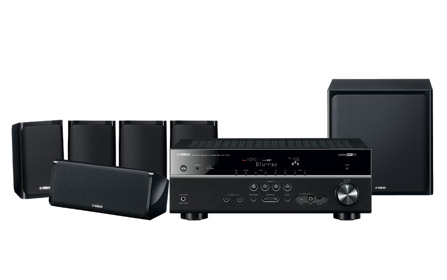 Yamaha YHT-399 speaker set Home theatre Black 5.1 channels – image 5
