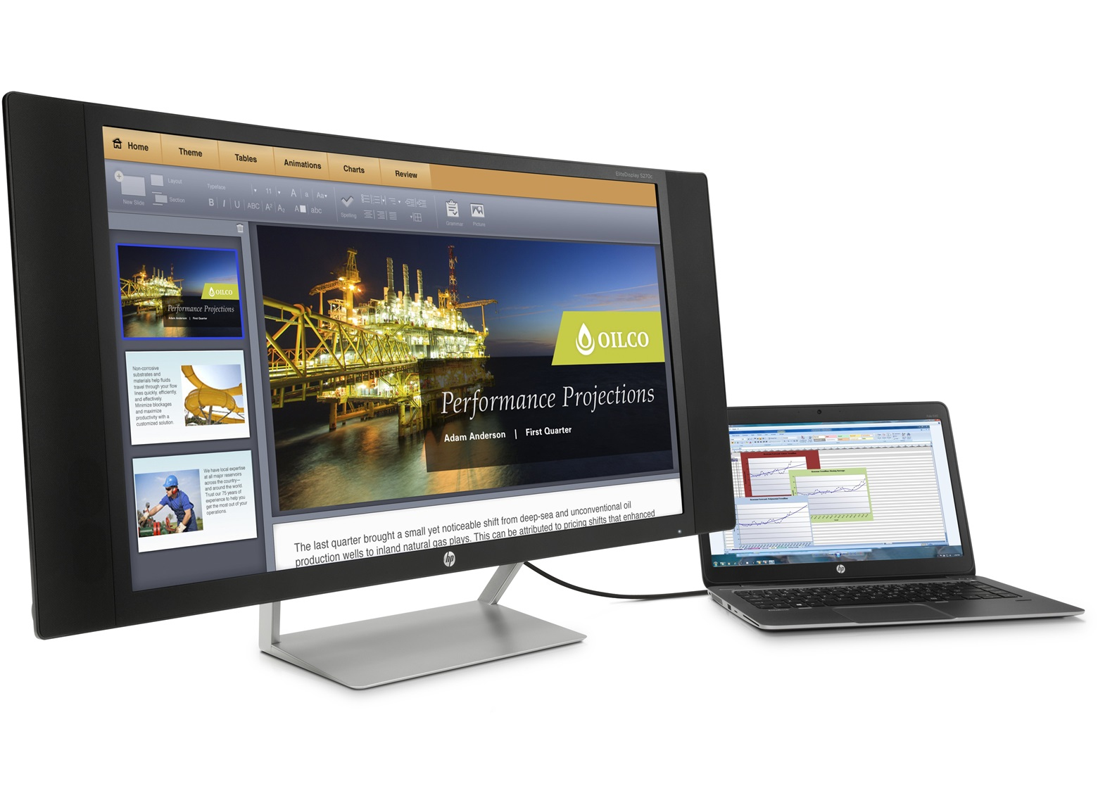 HP EliteDisplay S270c 27" Curved – image 8