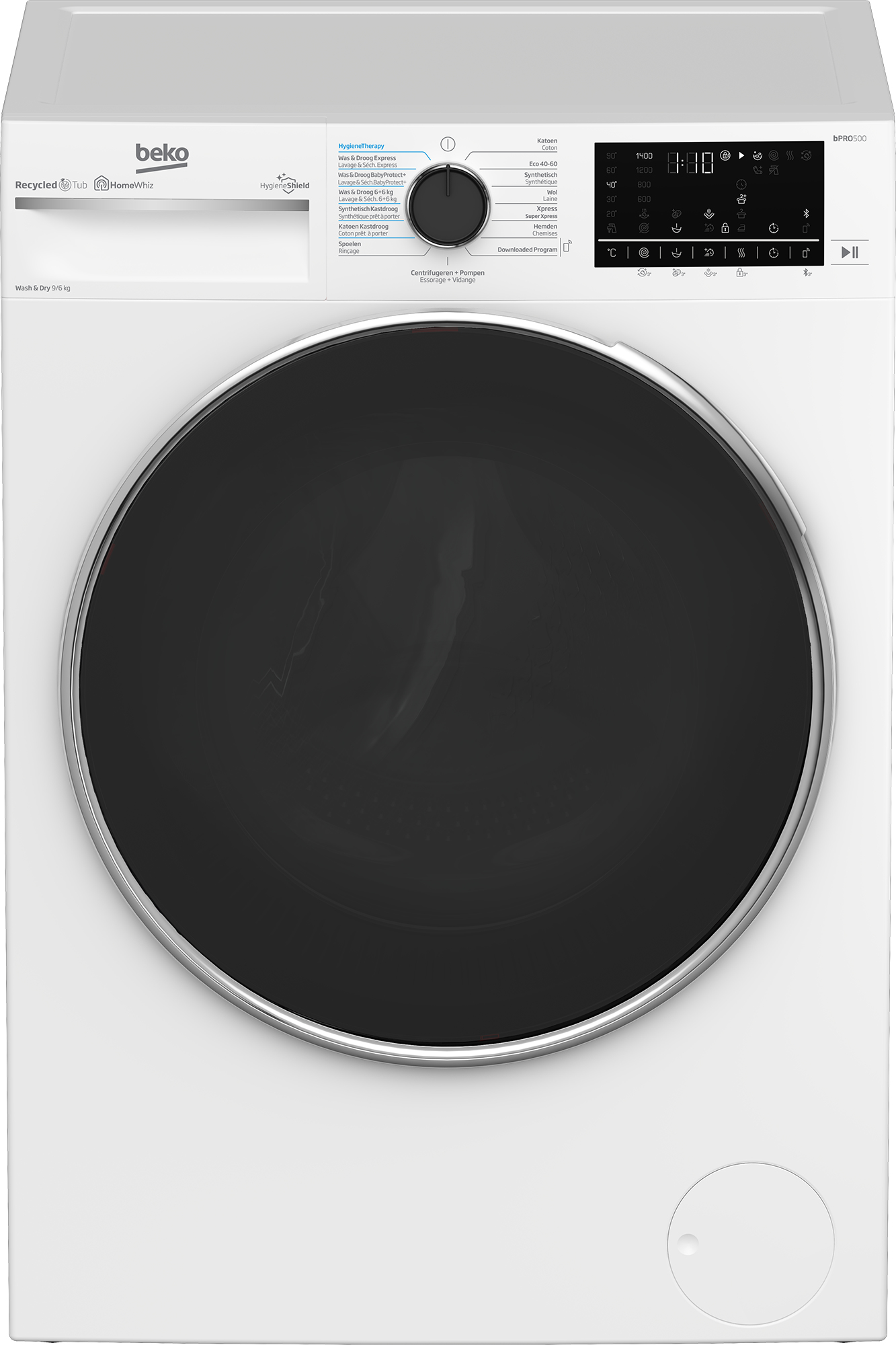 Beko B5DT59442W washer dryer Freestanding Front-load White