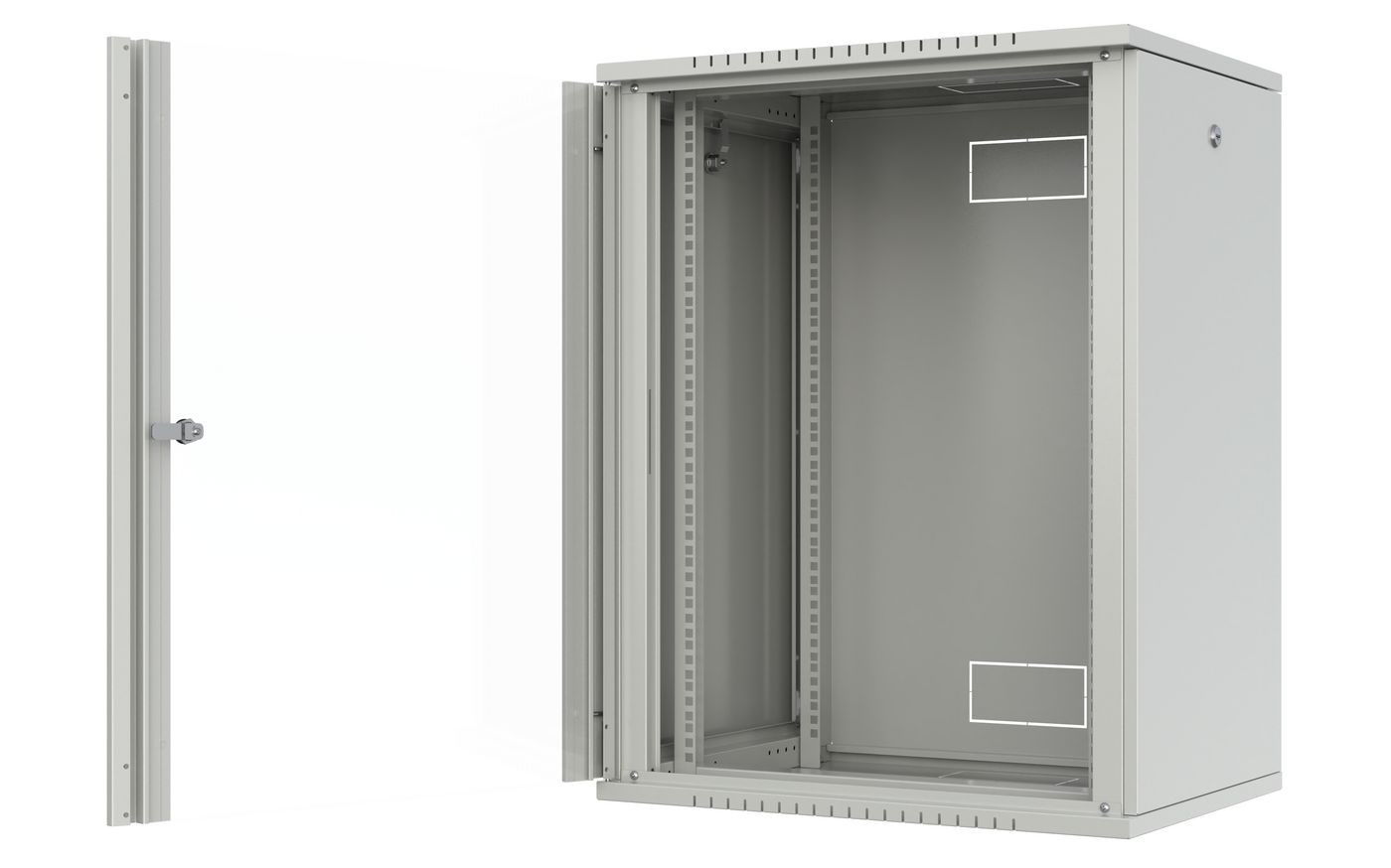 Lanview RWF16U45WH rack cabinet 16U Wall mounted rack White – image 2