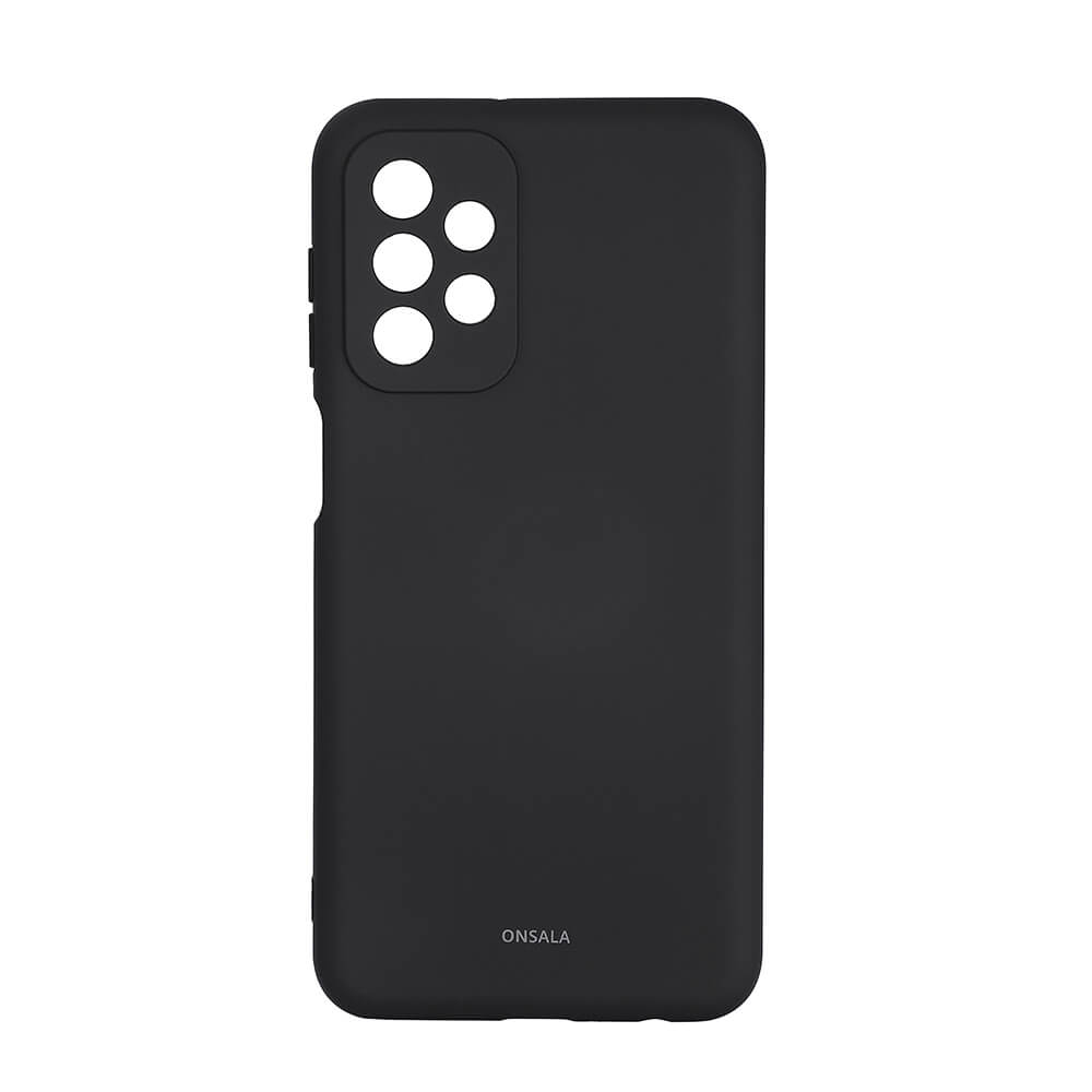 Onsala Phone Case Silicone Black - Samsung Galaxy A23