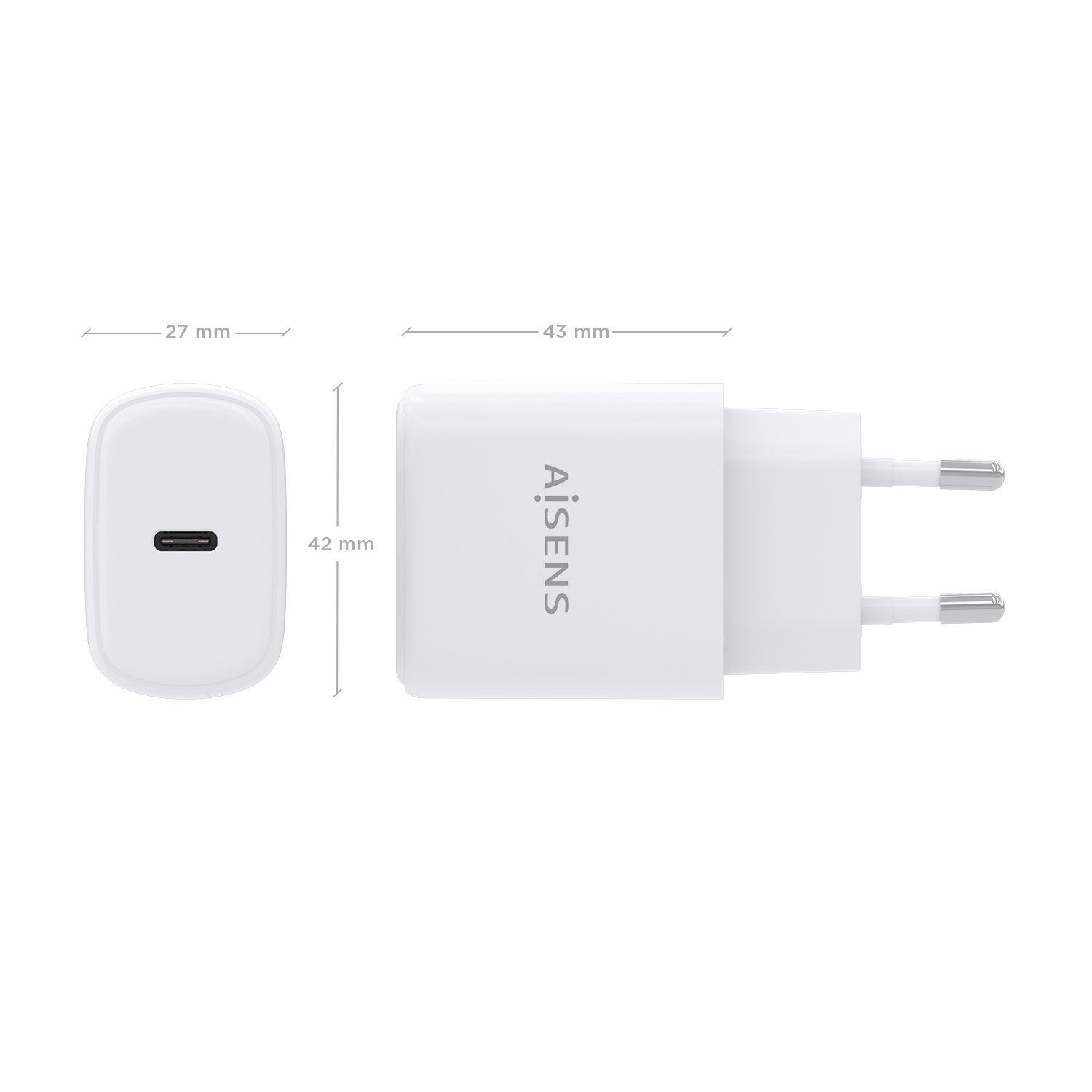 AISENS A110-0975 mobile device charger Digital camera, Mobile phone, Laptop, Smartphone, Tablet, Universal White AC Fast charging Indoor – image 4