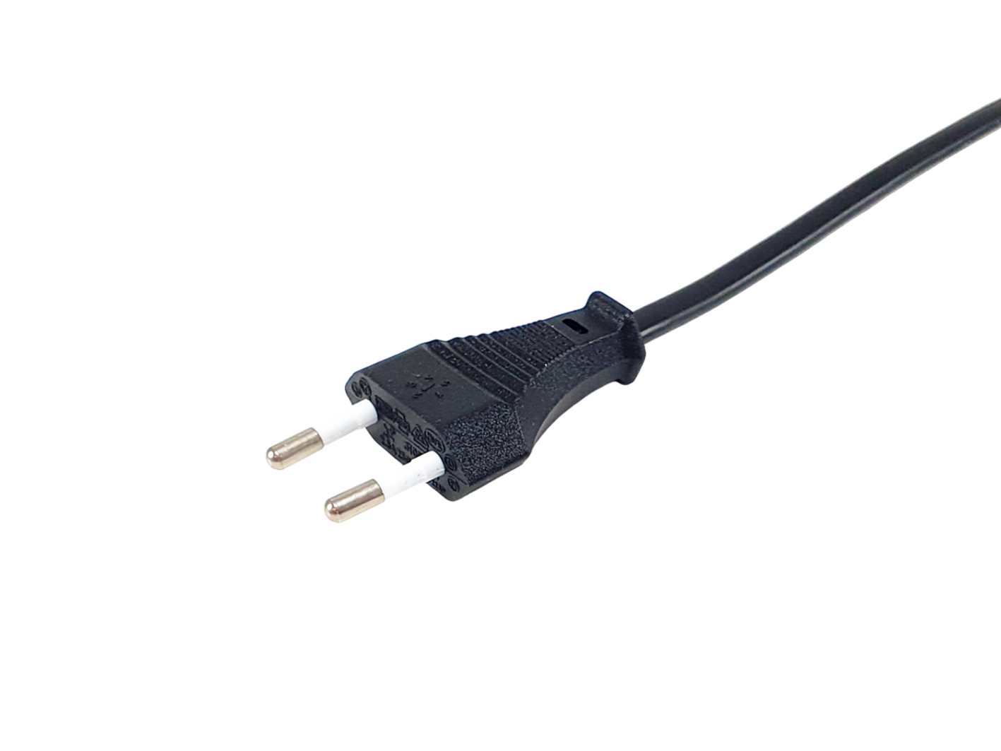 Equip Stromkabel 2pin Euro  ->C7  St/Bu   schwarz  3.00m PVC Polybeutel