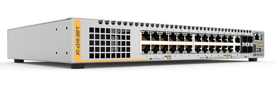 Allied Telesis x310-26FT Managed L3 Fast Ethernet (10/100) 1U Grey