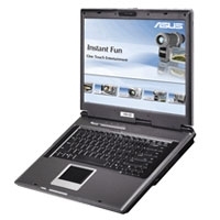 ASUS A5EB-Q008H 39.1 cm (15.4") 0.5 GB DDR-SDRAM 80 GB Intel® GMA 900 Windows XP Home Edition