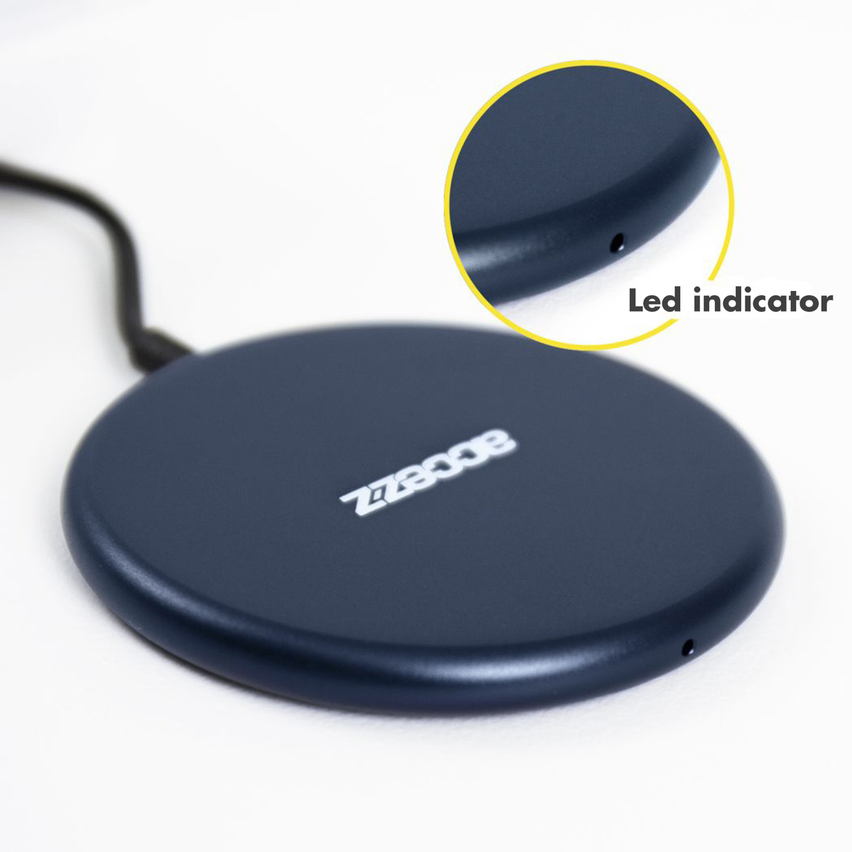Accezz WIRELESSCHARGER50252703 mobile device charger Smartphone Blue USB Wireless charging Fast charging Indoor – image 2