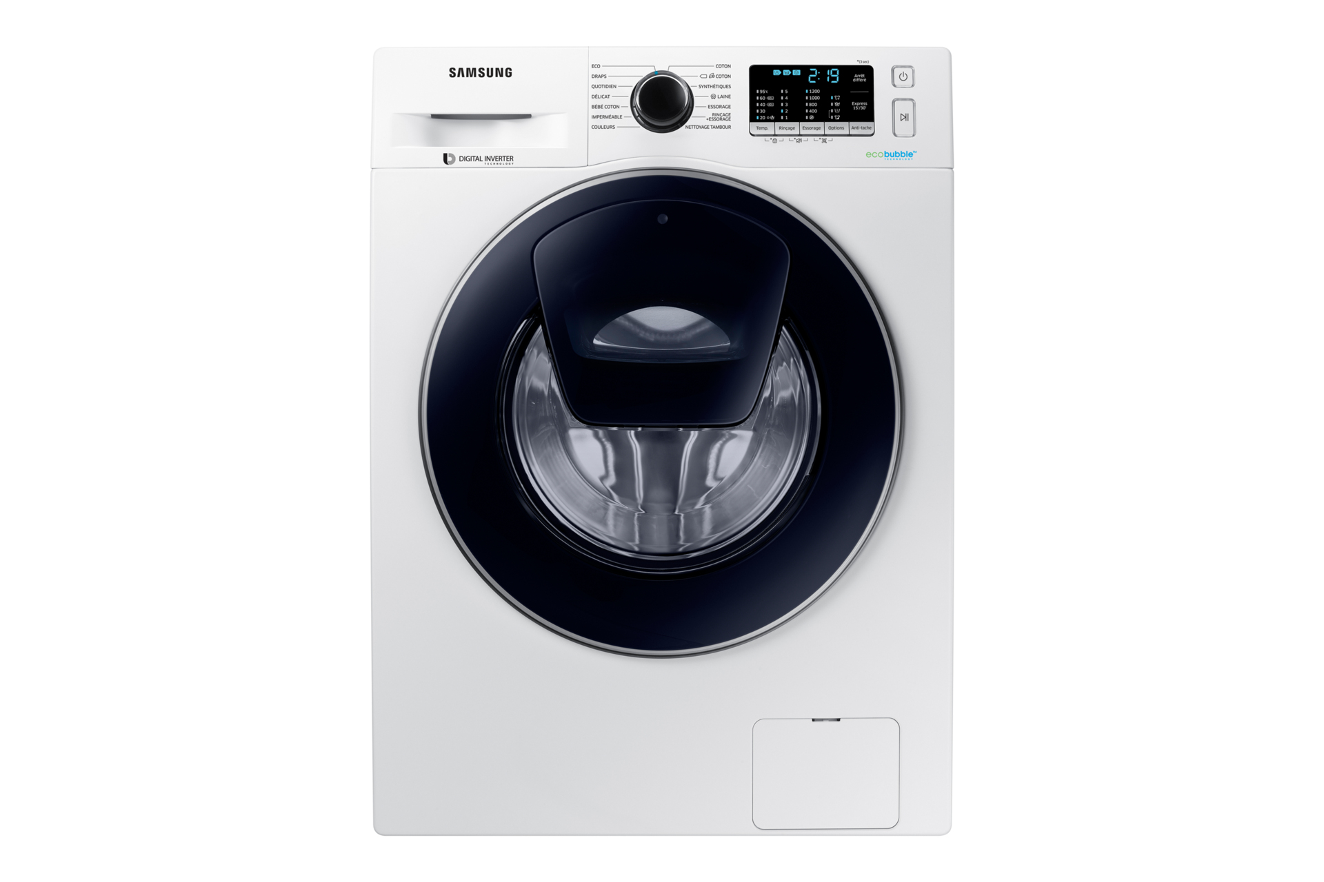 Samsung WW80K5210UW/EF — vue 1 sur 8