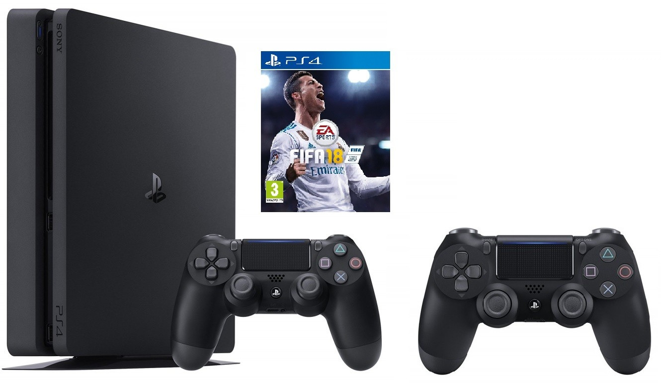 Sony Interactive Entertainment Playstation 4 + FIFA 18 + Dualshock 4