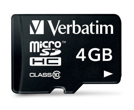 Verbatim 4GB microSDHC