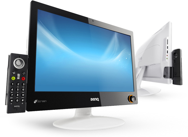 BenQ i221 54.6 cm (21.5") 1920 x 1080 pixels 1 GB DDR2-SDRAM 160 GB AMD Radeon X1200 Black – image 2