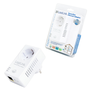 LogiLink PL0014 PowerLine network adapter 200 Mbit/s Ethernet LAN Wi-Fi White 1 pc(s) – image 4