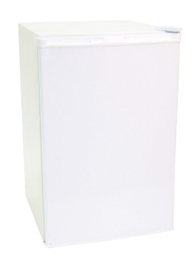 Haier HNSE05 fridge-freezer Freestanding White