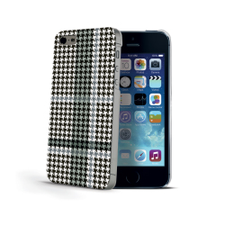 Celly PDPCOVIPH5BK mobile phone case Cover Black, White