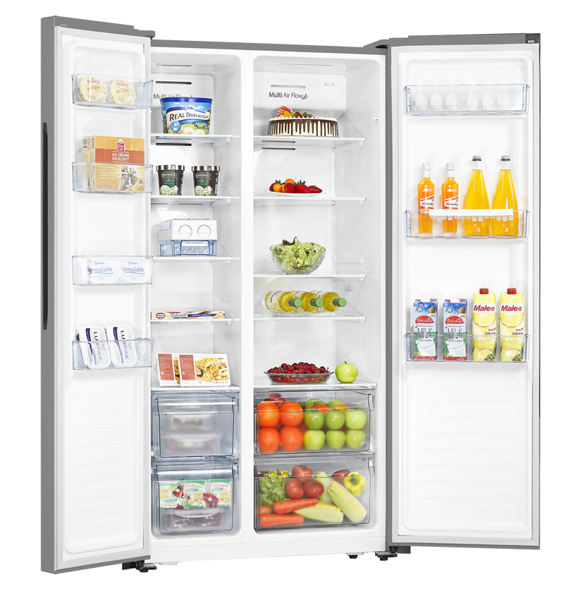 Hisense RS670N4HC2 side-by-side refrigerator Freestanding – image 3