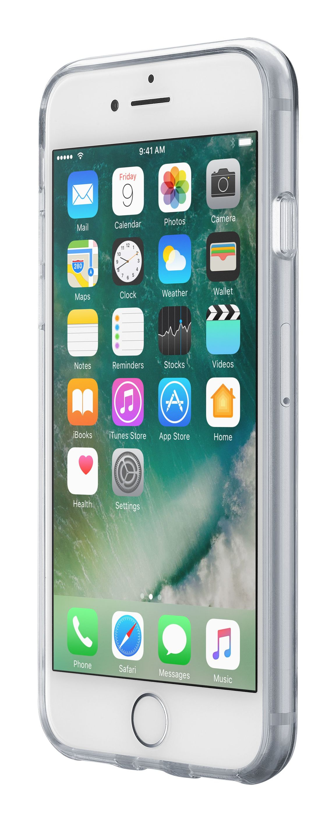 Cellularline Clear Strong - iPhone SE (2022) / SE (2020) / 8 / 7 Hard case with rubber edges – image 3