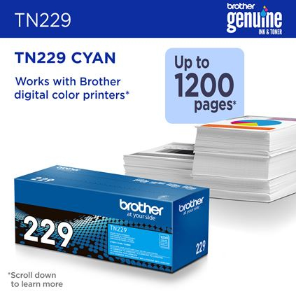 Brother TN-229C toner cartridge 1 pc(s) Original Cyan – image 2