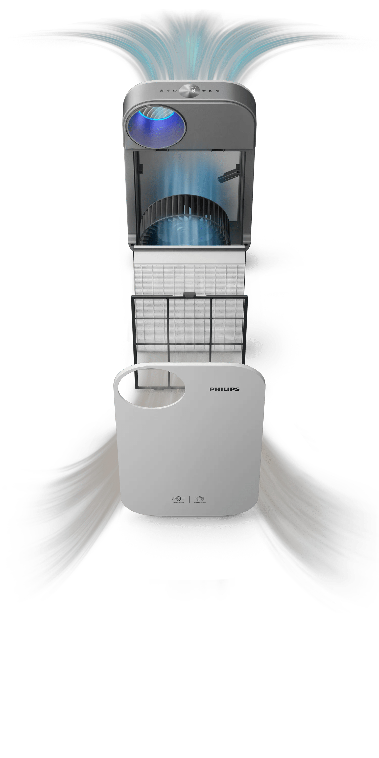 Philips 4500 series AC4550/10R1 air purifier 104 m² – image 5