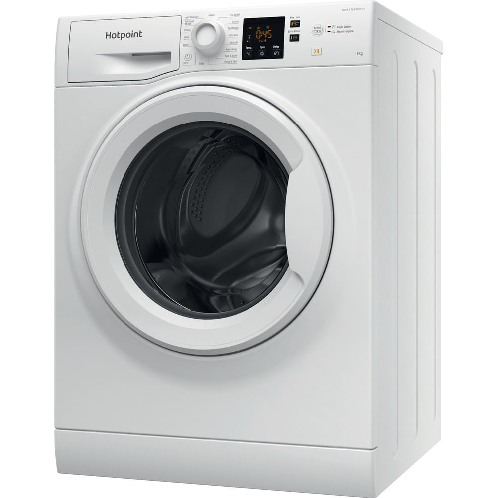 Hotpoint NSWM845CWUKN washing machine Front-load – image 2