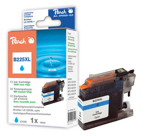 Peach 319568 ink cartridge Cyan