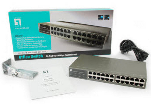 LevelOne FSW-2421 network switch Unmanaged Black – image 5