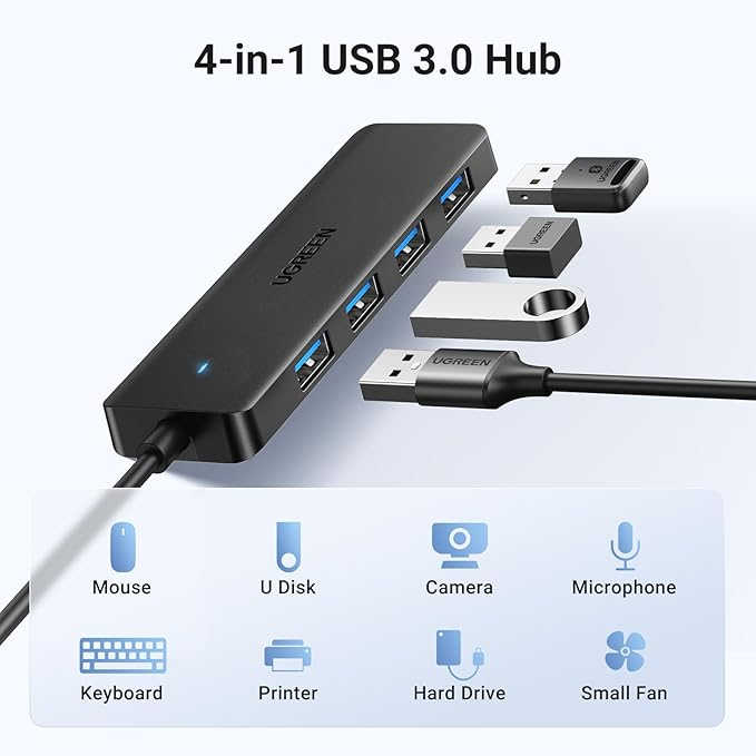 Ugreen USB 3.0 4-PORT HUB USB-A TO 4XUSB – image 7